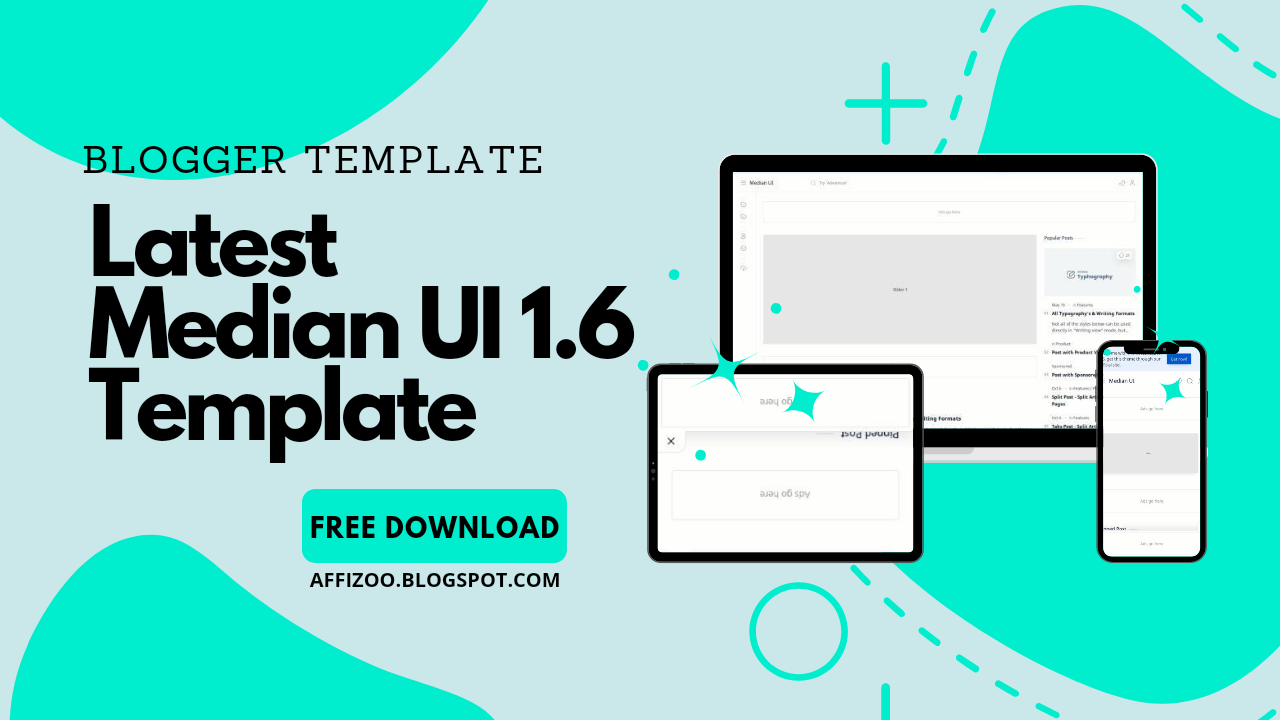 Median UI v1.6 + Median AMP Blogger Template