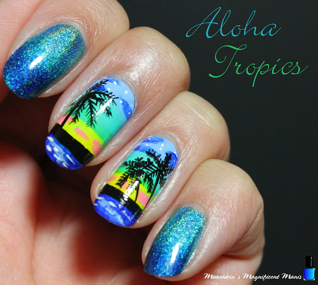 Tropical Nail Design