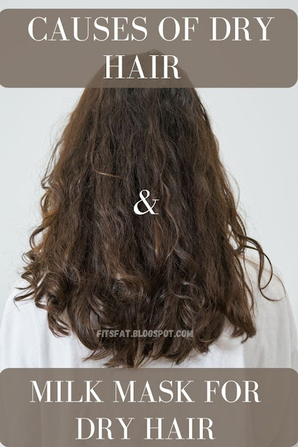 CAUSES OF DRY HAIR & MILK MASK FOR DRY HAIR