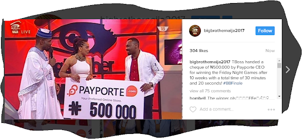 TBOSS WINS THE PAYPORTE FRIDAY NIGHT GAMES WHILE BISOLA WINS THE ONE ORG CAMPAIGN