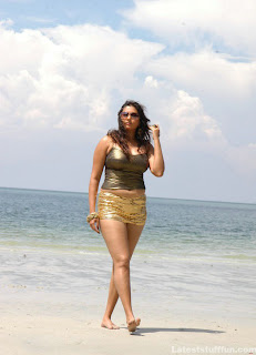 Namitha Latest Hot Beach Side pics