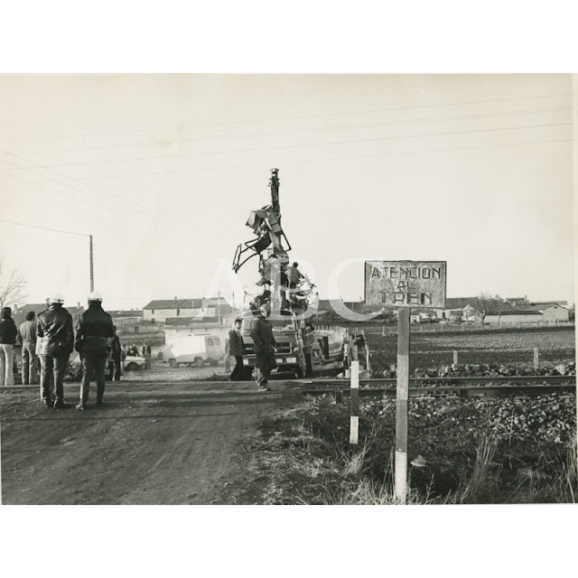 Accidente del paso a nivel de Muñoz (Salamanca) de 1978.