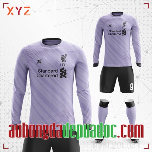 Áo Đấu Dài Tay Liverpool Tự Thiết Kế Đẹp Và Độc