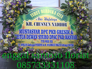 karangan bunga papan digital printing turut berduka cita