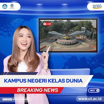 Banjir Penghargaan dan Terdepan, UT Pilihan No. 1 untuk Kuliah Online di Indonesia!