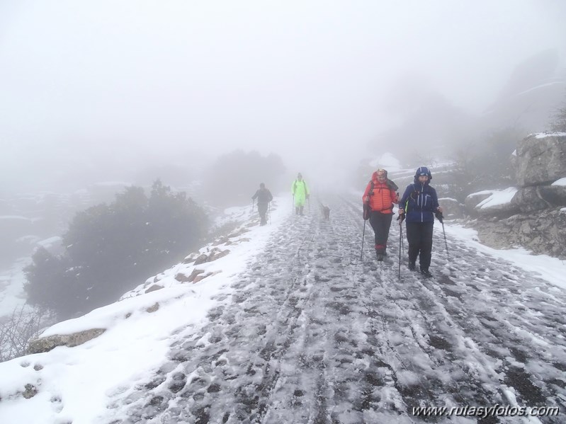 El Torcal nevado