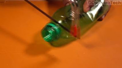 Mudah Cara Membuat  Pesawat  dari  Botol  Bekas  yang Bisa 