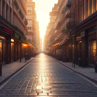 Street | Road | AI Art Image
