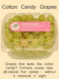 Grapes that taste like cotton candy? Farmers create new all-natural fruit variety - without a chemical in sight