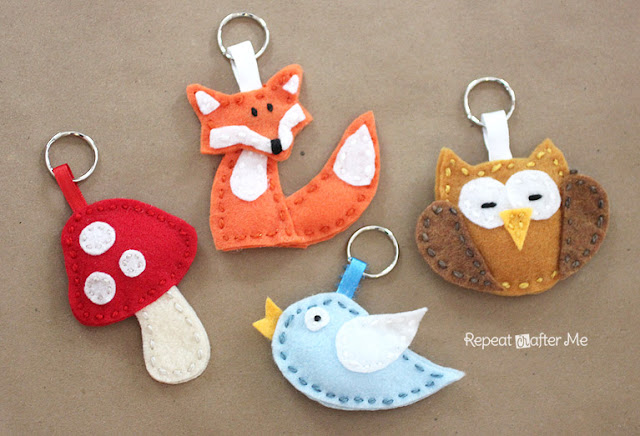 forest friends ornament diy