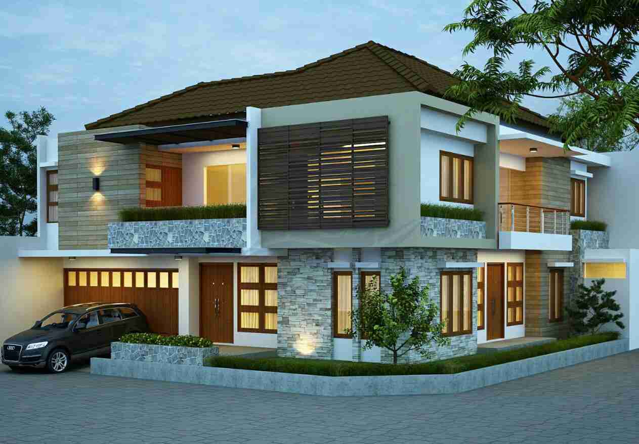 30 Model Desain Rumah  2  Lantai  Minimalis 