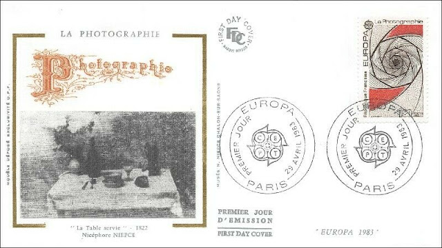 Joseph Nicéphore Niépce France FDC Europa CEPT