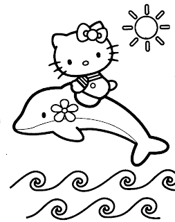 hello kitty coloring pages, kids coloring pages