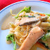 Fettucini Salmon Carbonara Yang Sihat