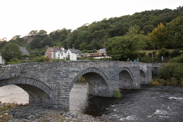 Bridge over the River Dee at Llangollen 