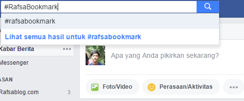  kali ini saya akan membuatkan tips cara nge √ Cara Membuat Bookmark di Facebook