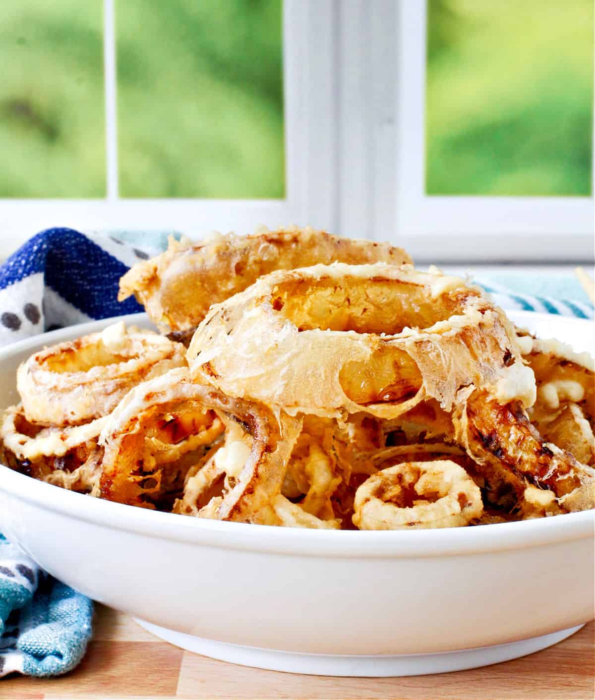 A little shop in Tokyo: Lip-smacking sourdough onion rings recipe,  excellent use of pour-off