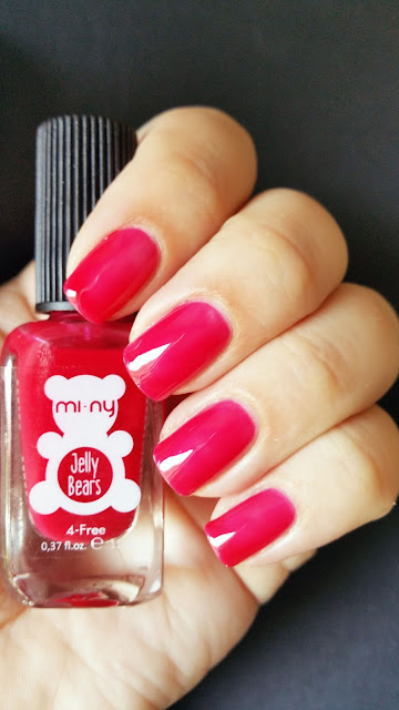 smalti jelly mi ny -  black cherry n°1