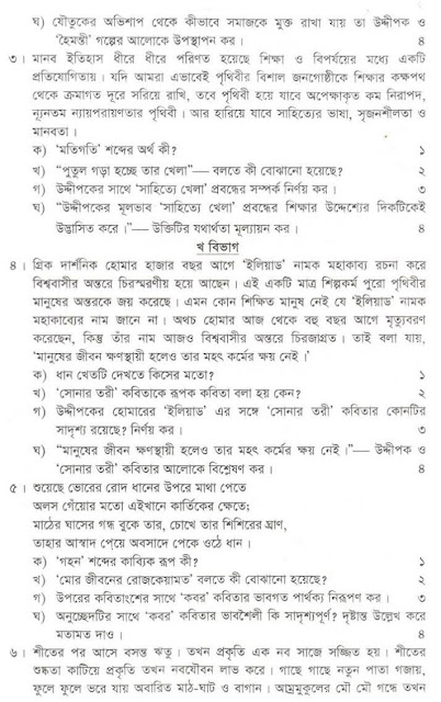 HSC Bangla 1st Paper Suggestion