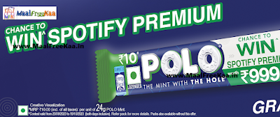 Spotify Premium Worth Rs 999 Free - POLO SMS Lot Number