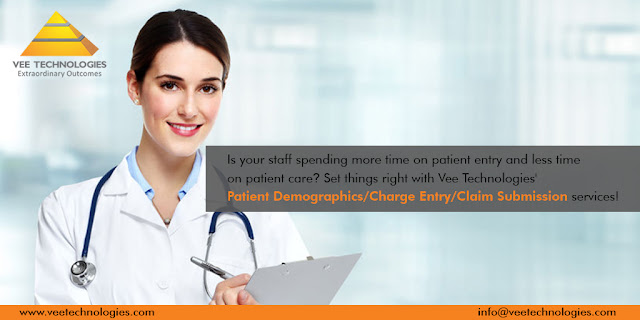 Patient Demographics/Charge Entry/Rejections/Claim Submission - Vee Technologies