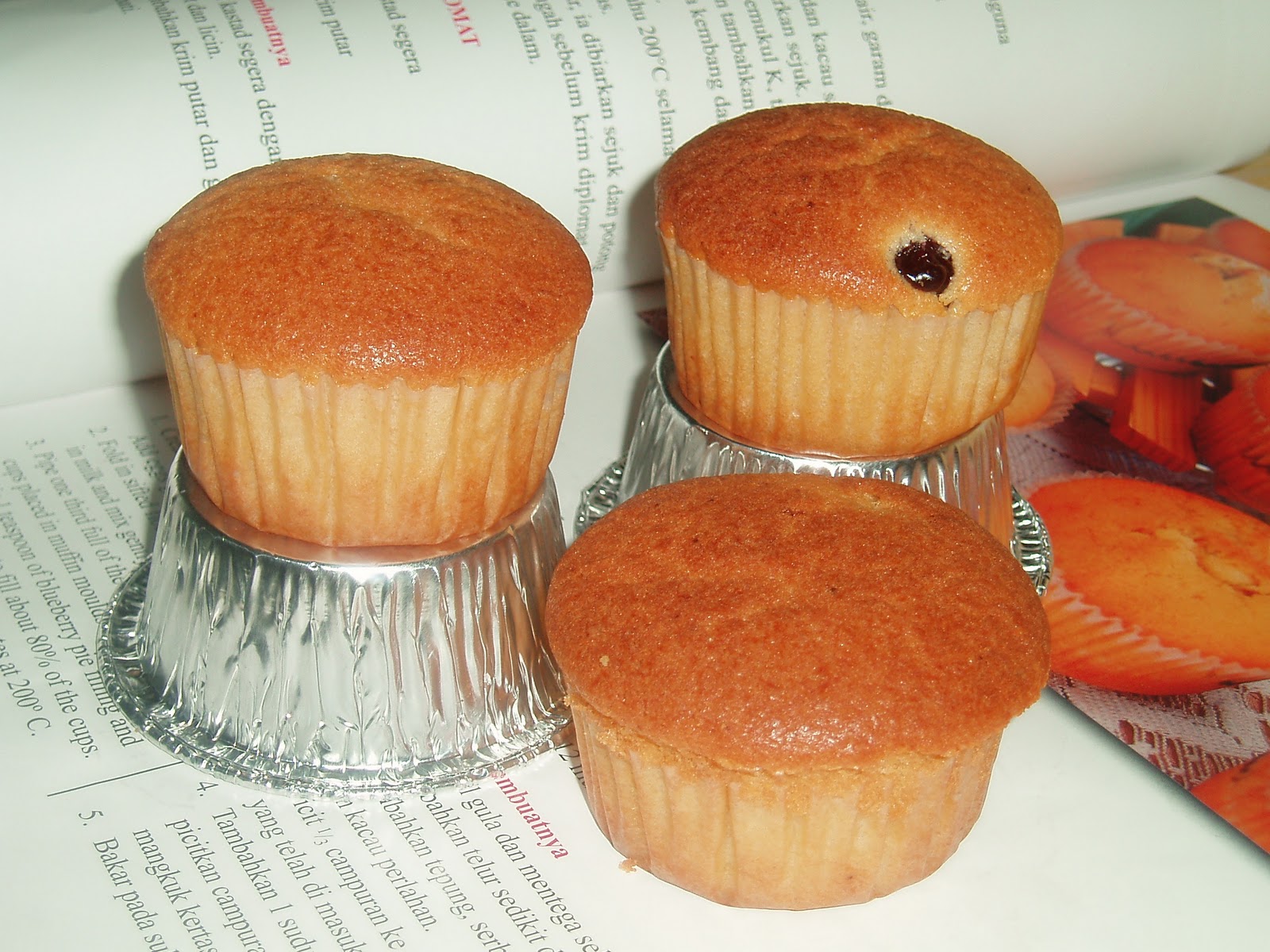 Teratak Kek Zaidah: RESEPI BLUEBERRY MUFFINS.