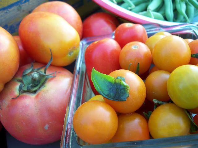 Organic cherry tomatoes