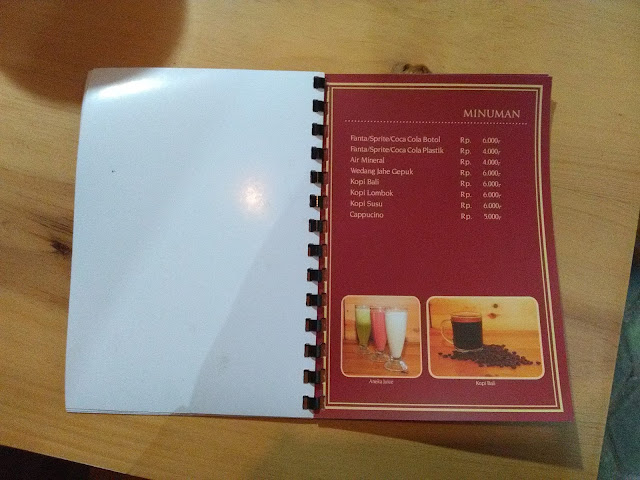 Daftar Menu Kedai Nyah Tan Li