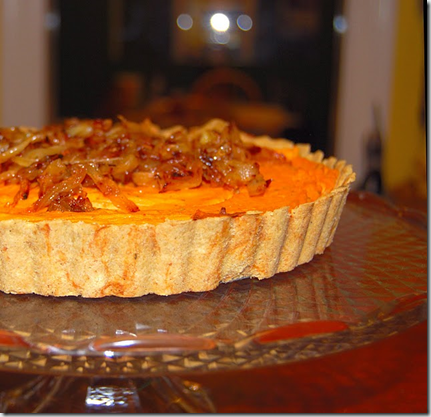 Savory Sweet Potato Quiche