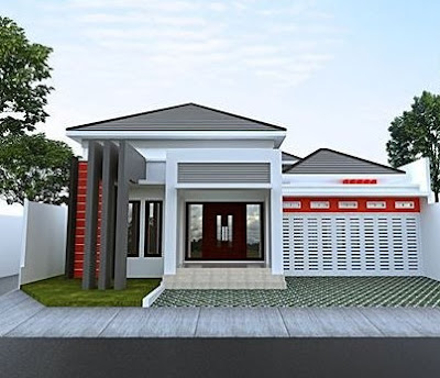 model teras rumah sederhana terbaru