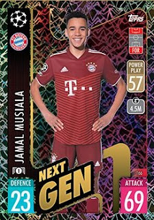 Topps Match Attax Rookie Stars to All-Stars #169 - 172