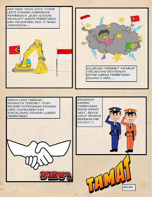 Karya Siswa Terbaik Komik Proyek PKn Kelas XI