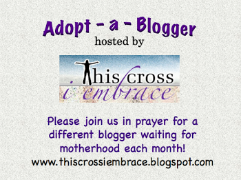 http://www.thiscrossiembrace.blogspot.com/2013/01/adopt-blogger.html