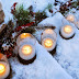 DIY Votive Candle Runway for Santa : Christmas 2013 Ideas