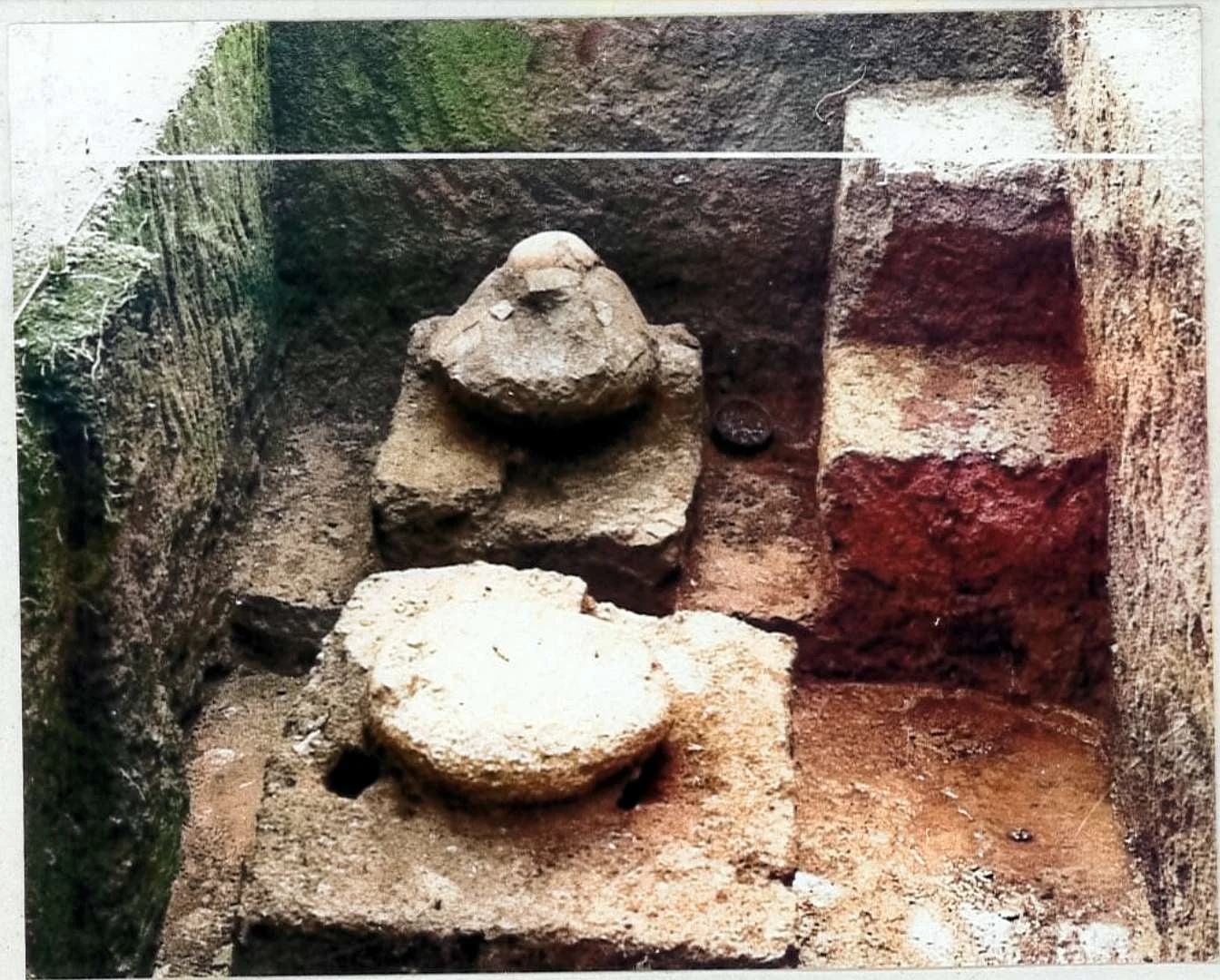 Excavation of Jar Burial