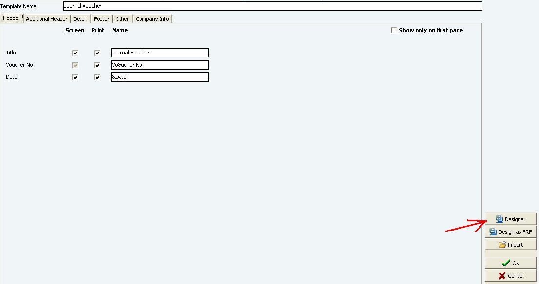 Accurate Blogspot : Seting Template Untuk Jurnal Umum 