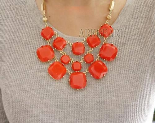 Bubble Statement Necklace [SOURCE]