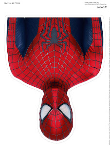 spiderman free printable centerpiece 004