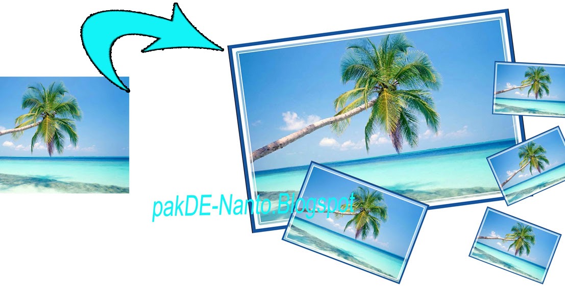 Cara membuat bingkai di photoshop  PAKDE NANTO