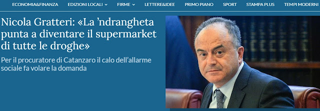 Albanian Mafia is increasing rapidly according to Italian Prosecutor Nicola Gratteri