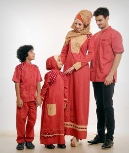 10 Baju  Muslim  Couple  Ayah  Ibu  dan  Anak  Terbaru