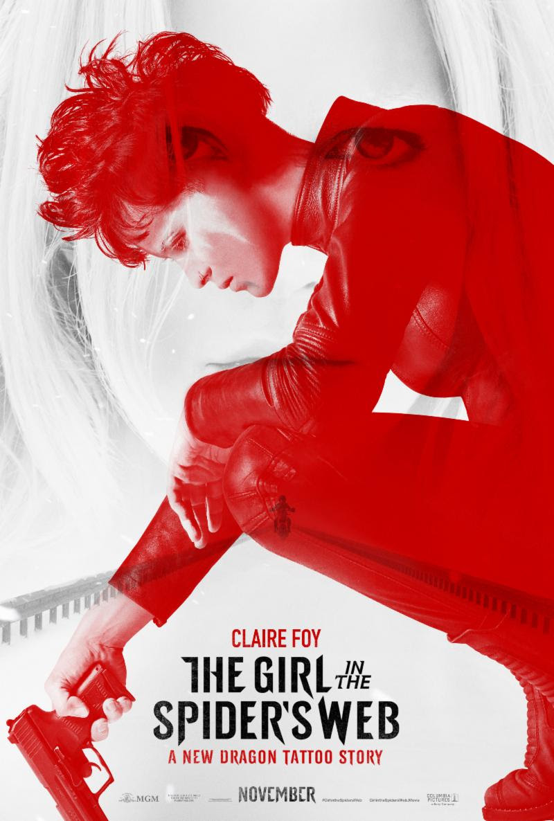 THE GIRL IN THE SPIDER'S WEB poster