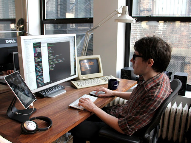 Desain Kantor: Melirik desain kantor Tumblr di New York City