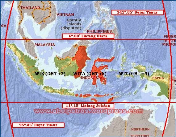 PETA ASTRONOMIS INDONESIA - Bedj@ Share Informasi 