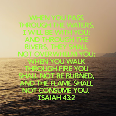 Daily Catholic Bible Verse To Memorize Isaiah 43:2