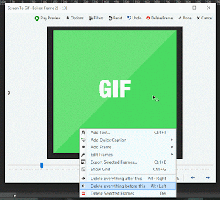 Cara Merekam Layar Monitor menjadi animasi GIF