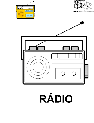 Desenhos de Radio para colorir