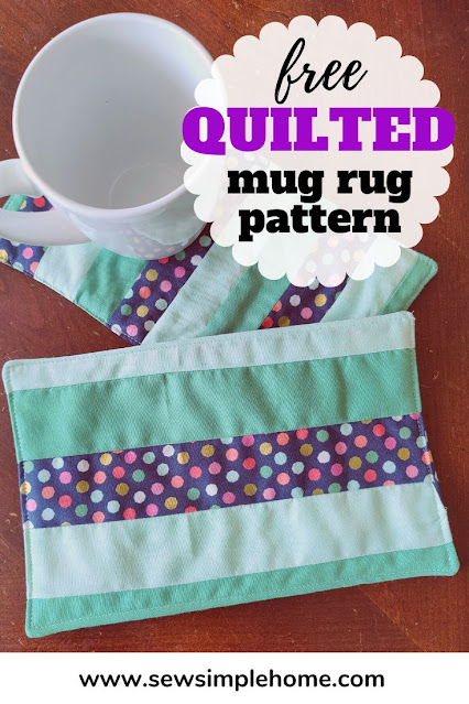 With just a few simple materials and a little bit of time, you can create a one-of-a-kind quilted mug rug pattern.