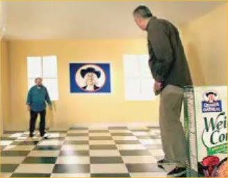 The Ames Room Illusion