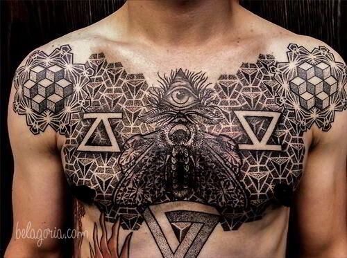 Tatuajes de Geometría Sagrada y su Significado